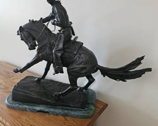 Frederic Remington Horse Statue