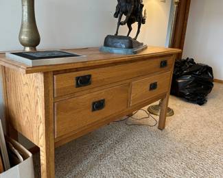 Wood Entry Table