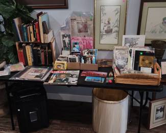 More ephemera and books