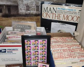 Large stamp collection