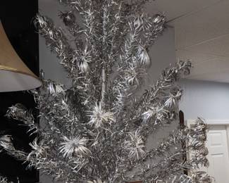Vintage aluminum Christmas tree