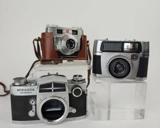 Vintage film cameras