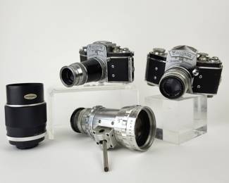 Exakta cameras and accessories