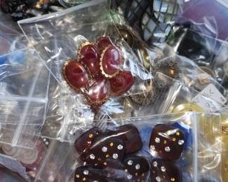 Vintage Buttons...looks like from the 20's to the 50's. 