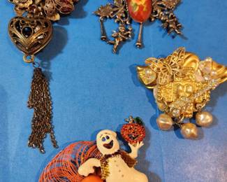 Handcrafted Pins by our client 