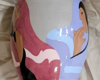 2 The Joke State II Vase RC Gorman Weems Gallery