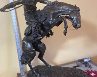 2 Woodly Chaps Bronze Frederick Remington Weems Gallery