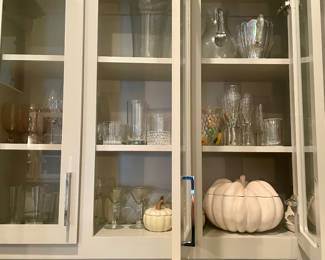 Lots of glassware some old some new 