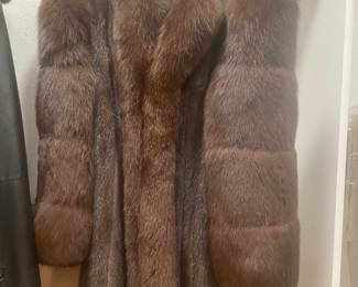 Brown Fur Coat from B. Martins, Hurst Texas