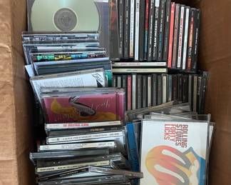 CD’s Rolling stones, James Gang, Journey and so much more