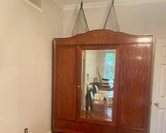 Large, beautiful vintage armoire 