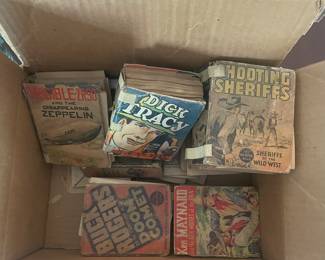 Vintage Big little books. Not in the best condition..