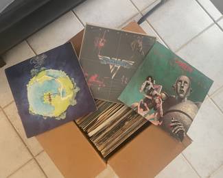 Lots and lots of albums. Just picked 3 random albums and these were the covers: Van Halen, Queen and The Eagles