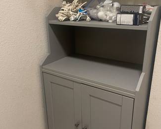 Grey cabinet