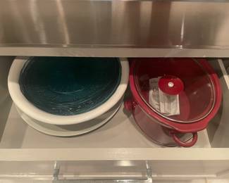 Crock pot and dish ware