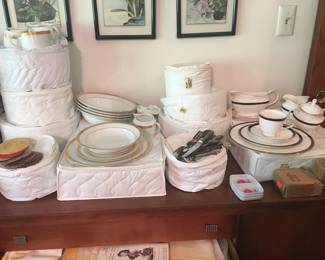 Dining Room- Wall Overview, China Sets