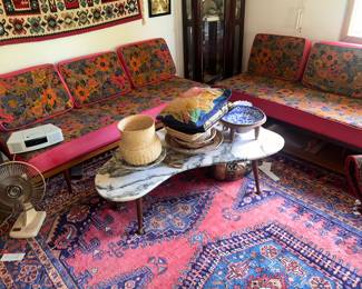 Living Room- Mid Century Couches