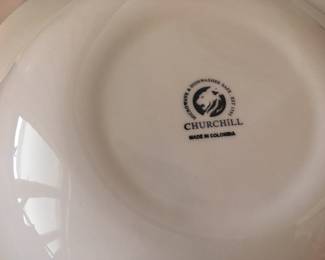 Dining Room- Churchill White Dinnerware Set