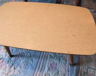 Family Room- Mid Century Small Coffee Table