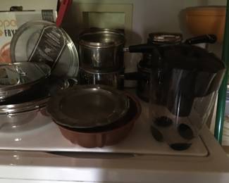 Kitchen- Pots/Pans, Baking Pans, Copper PaNS