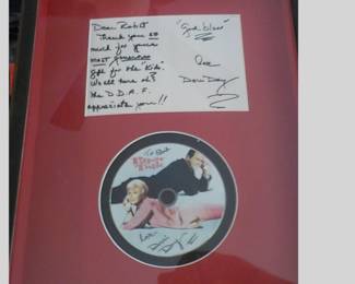 Doris Day Signed (appreciation) Memorabilia, 