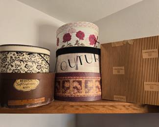 hat boxes