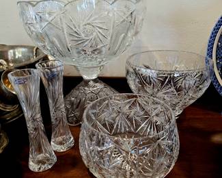 etched Polish crystal