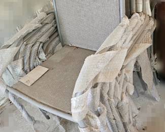 unused outdoor chairs