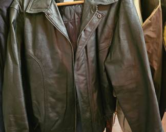 Leather jacket, XL