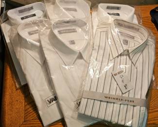 shirts still in wrapping