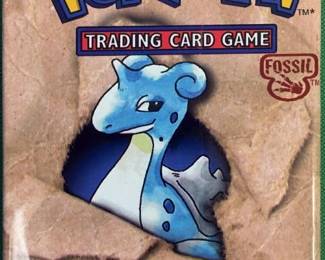 Pokemon Fossil Booster Pack - 1st Edition - Lapras Art - Sealed (LC2)
