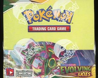 Pokemon Sword & Shield Evolving Skies Booster Box Sealed (RW8)

