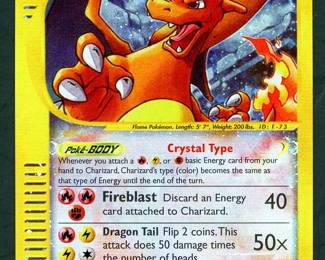Charizard - 146/144 - Holo - Skyridge - Secret Rare Pokemon Card (TJ1)