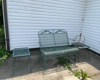 Wrought Iron outdoor furniture 
