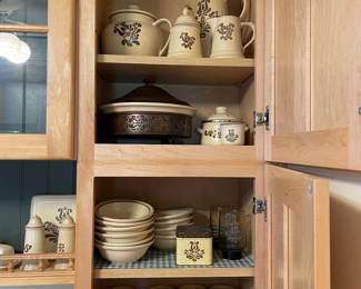 Large collection of Pfaltzgraf dishes