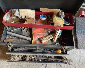 Tool box with extras