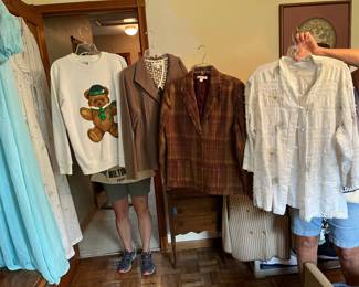 Sample of the types of clothing