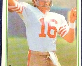 1981 Topps 216 Joe Montana ROOKIE