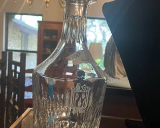 FABULOUS BACCARAT DECANTER  MINT