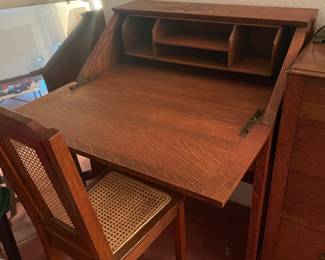 antique small secretary  /desk 