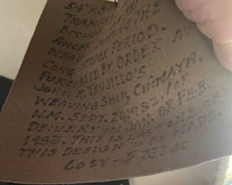 this is all the info on this wall hanging  and  where and an who made it - its rare 