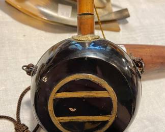 Antique Japanese gunpowder case