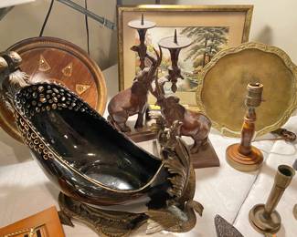 Castilian bronze planter/bowl