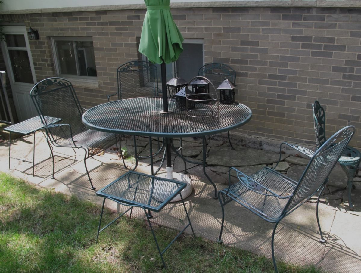 Metal Patio Set 