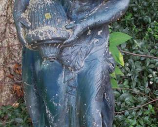 Cement Garden Statue 3 ft tall