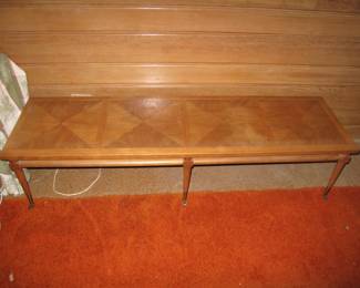 Mid Century Walnut coffee table