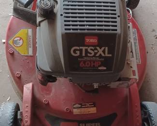 Toro Electric start self propelled. 