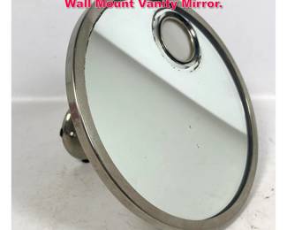 Lot 265 Vintage French Le Mirophar Brot Wall Mount Vanity Mirror. 