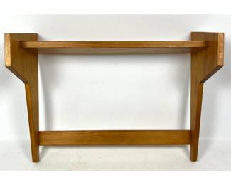 Lot 114 Vintage French Pine Wall Shelf