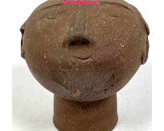 Lot 130 Taylor Beaded Man Pottery . Table Sculpture. 